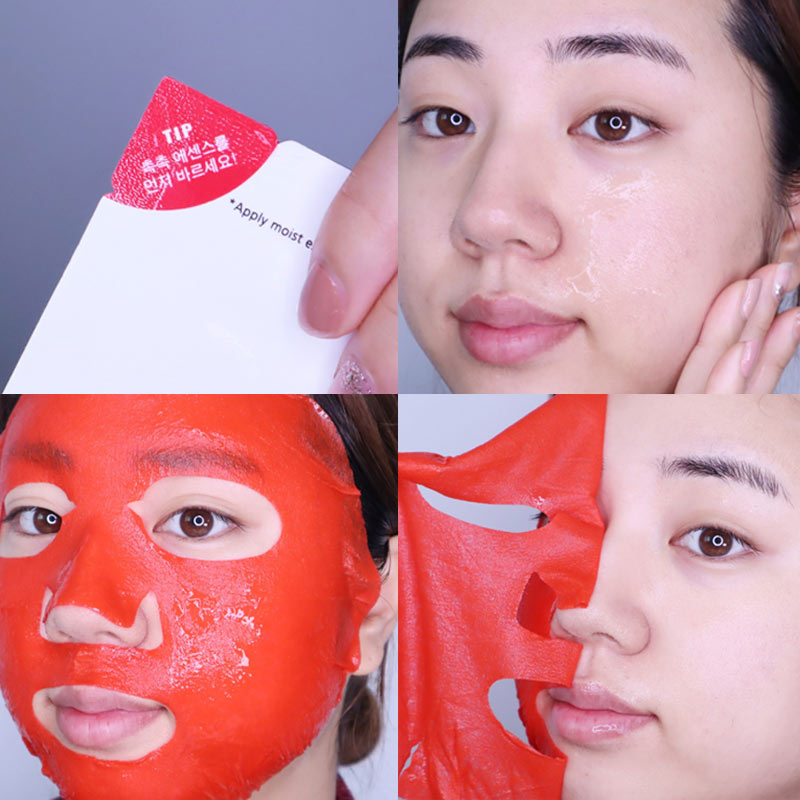 Mặt Nạ Dưỡng Da Cân Bằng Độ PH So Natural PH 5.5 Red Ampoule Mask 30ml/miếng