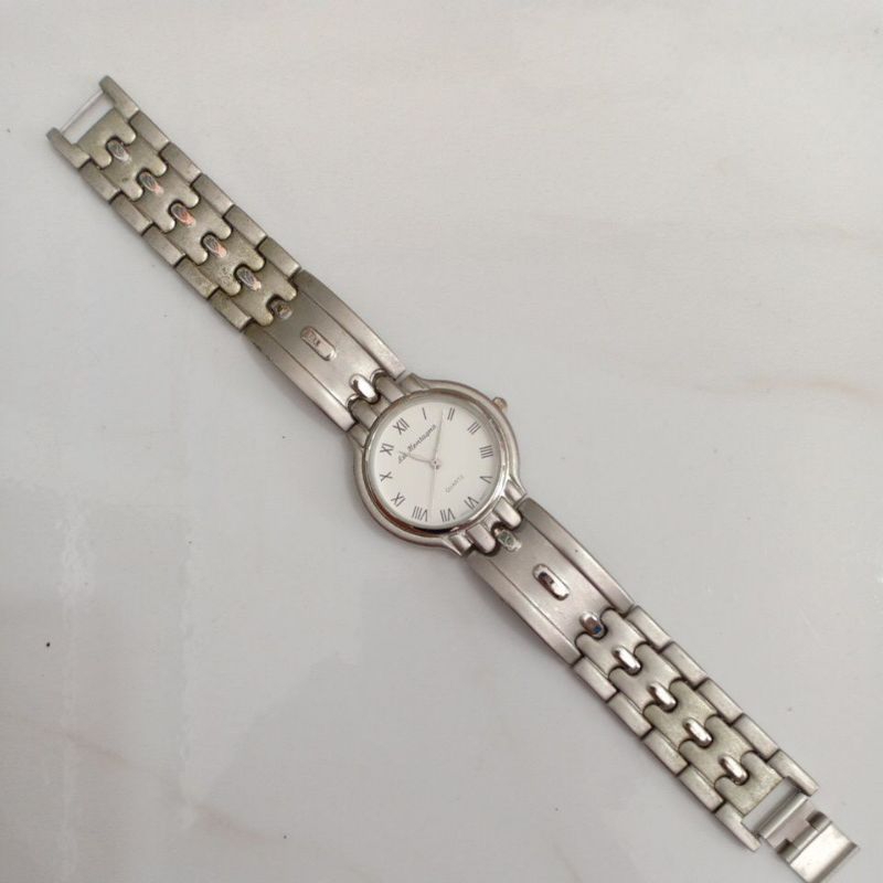 Đồng hồ si nhật nam hiệu LA MONTAGNA màu bạc phù hợp nam tay vừa và nhỏ