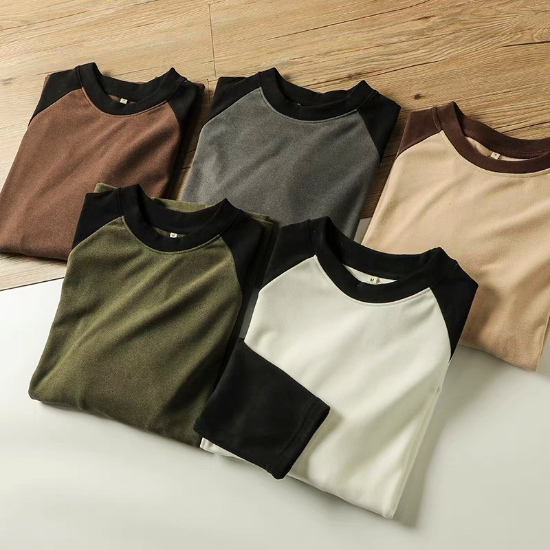 Áo thun Dài Tay unisex nam nữ đều mặc được chất cotton khô, Local brand by UzangShop. DTN 1996