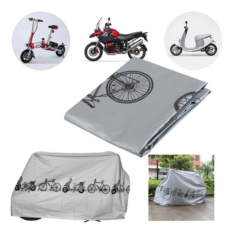 Bạt che nắng che mưa cho xe máy, xe đạp,...