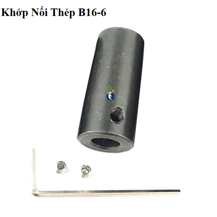 Khớp Nối Thép B16-6, dùng để nối giữa măng ranh B16 và trục 6mm