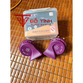 Cặp còi ô tô. còi sên tím điện 12v-24v