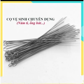 Que cọ rửa núm ti, ống hút bình sữa cho bé
