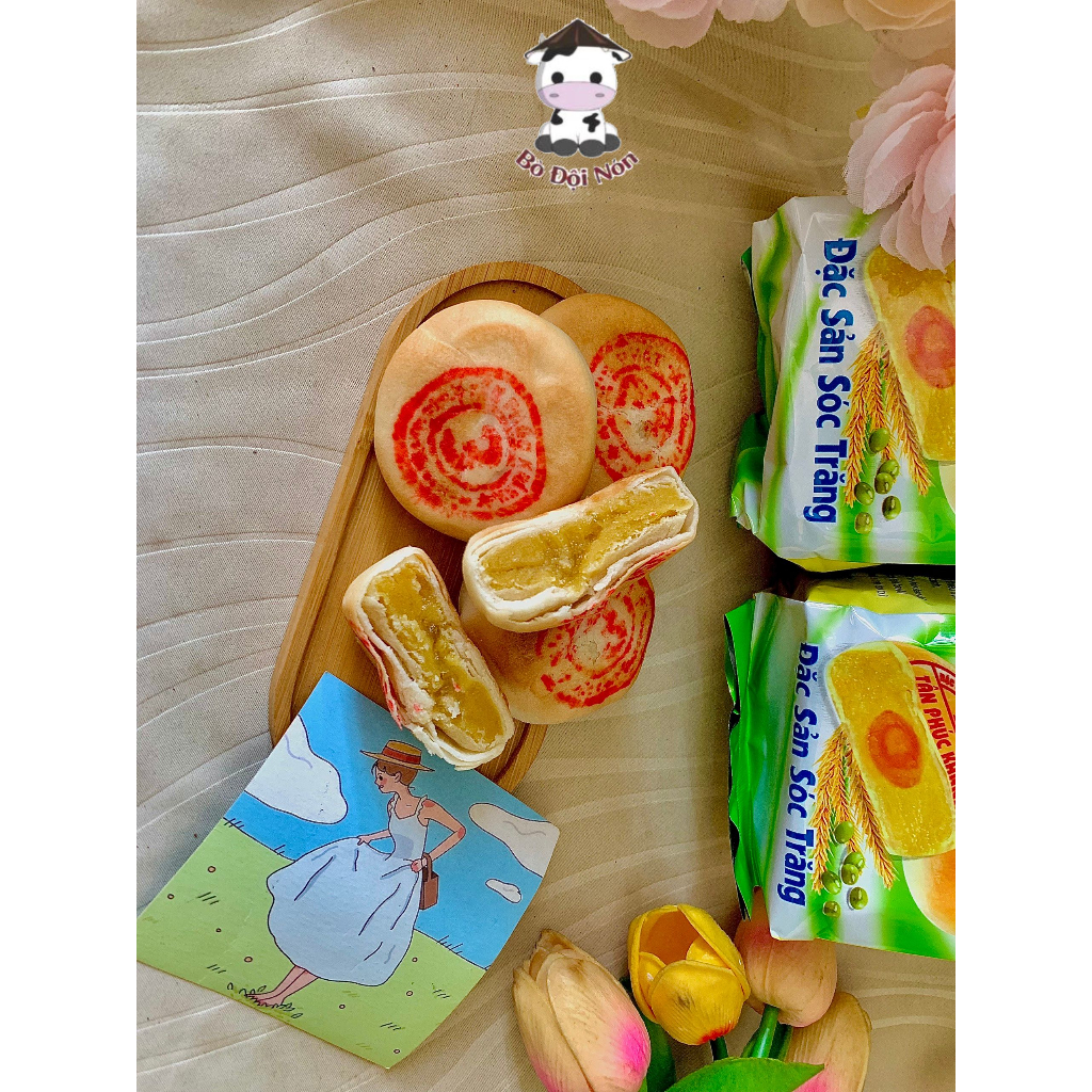 Bánh Pía Đậu Xanh Sầu Riêng 250g  Tân Phúc Khánh