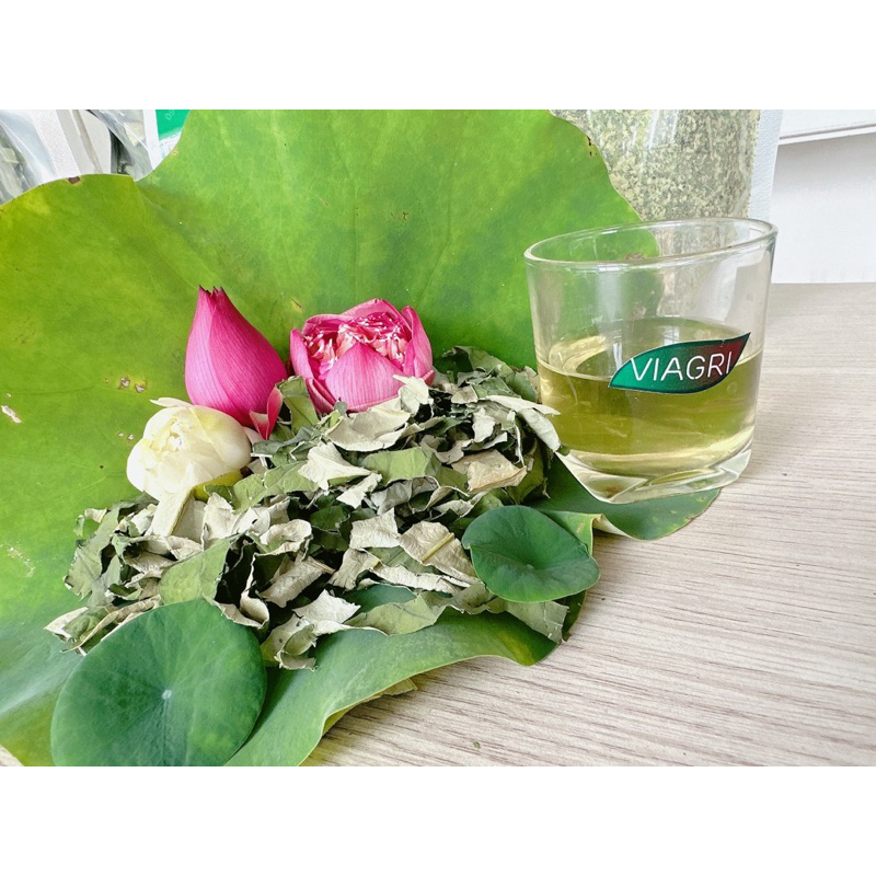 100gr Trà Củ Sen + 100gr Trà Lá Sen Sấy Lạnh