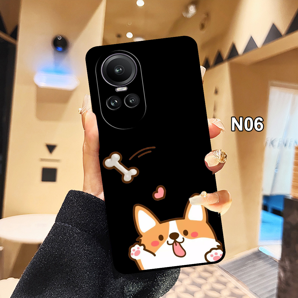 Ốp Lưng Oppo Reno 10 5G - Reno 10 PRO 5G - Reno 10 PRO+ 5G  In Hình Gấu Cute  -Trend- CASE88.