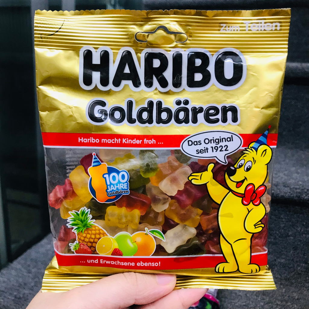 Kẹo dẻo Haribo Goldbears/Happy-Cola/Kinder Party 200G