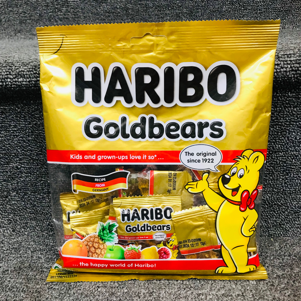 Kẹo dẻo Haribo Goldbears/Happy-Cola/Kinder Party 200G
