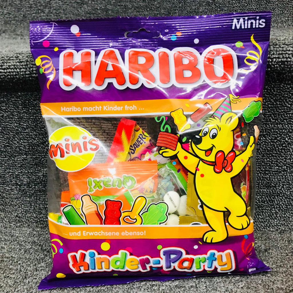 Kẹo dẻo Haribo Goldbears/Happy-Cola/Kinder Party 200G