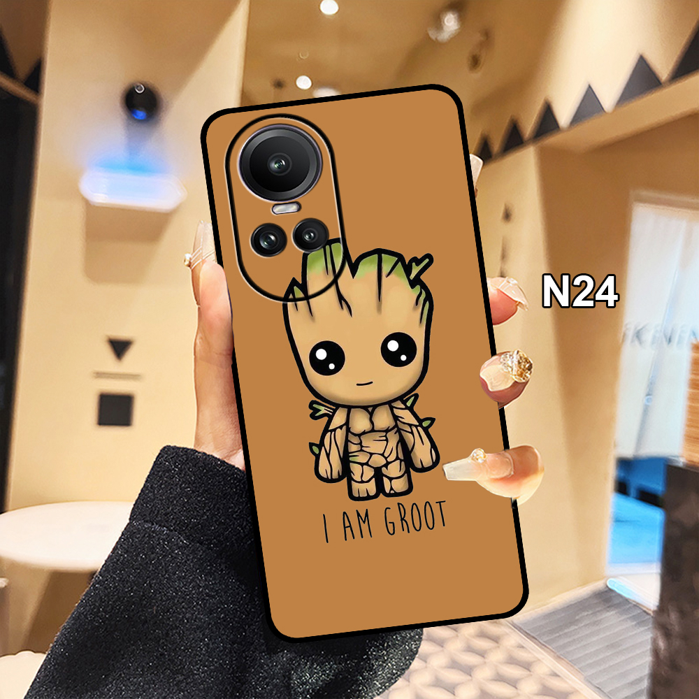 Ốp Lưng Oppo Reno 10 5G - Reno 10 PRO 5G - Reno 10 PRO+ 5G  In Hình Luffy Mavrel Chibi -Trend- CASE88.