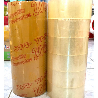 1 lốc 6 cuộn băng keo trong,đục 200 yard 1.8kg