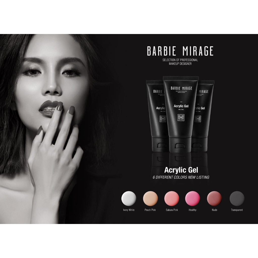 Gel gum(Acrylic gel) Barbie Mirage 50gr