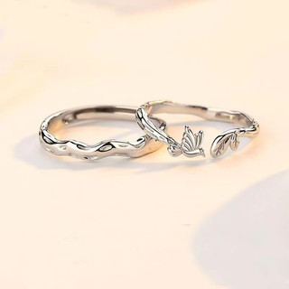 Set 2 nhẫn đeo tay phong cách cổ điển cho cặp đôi n12