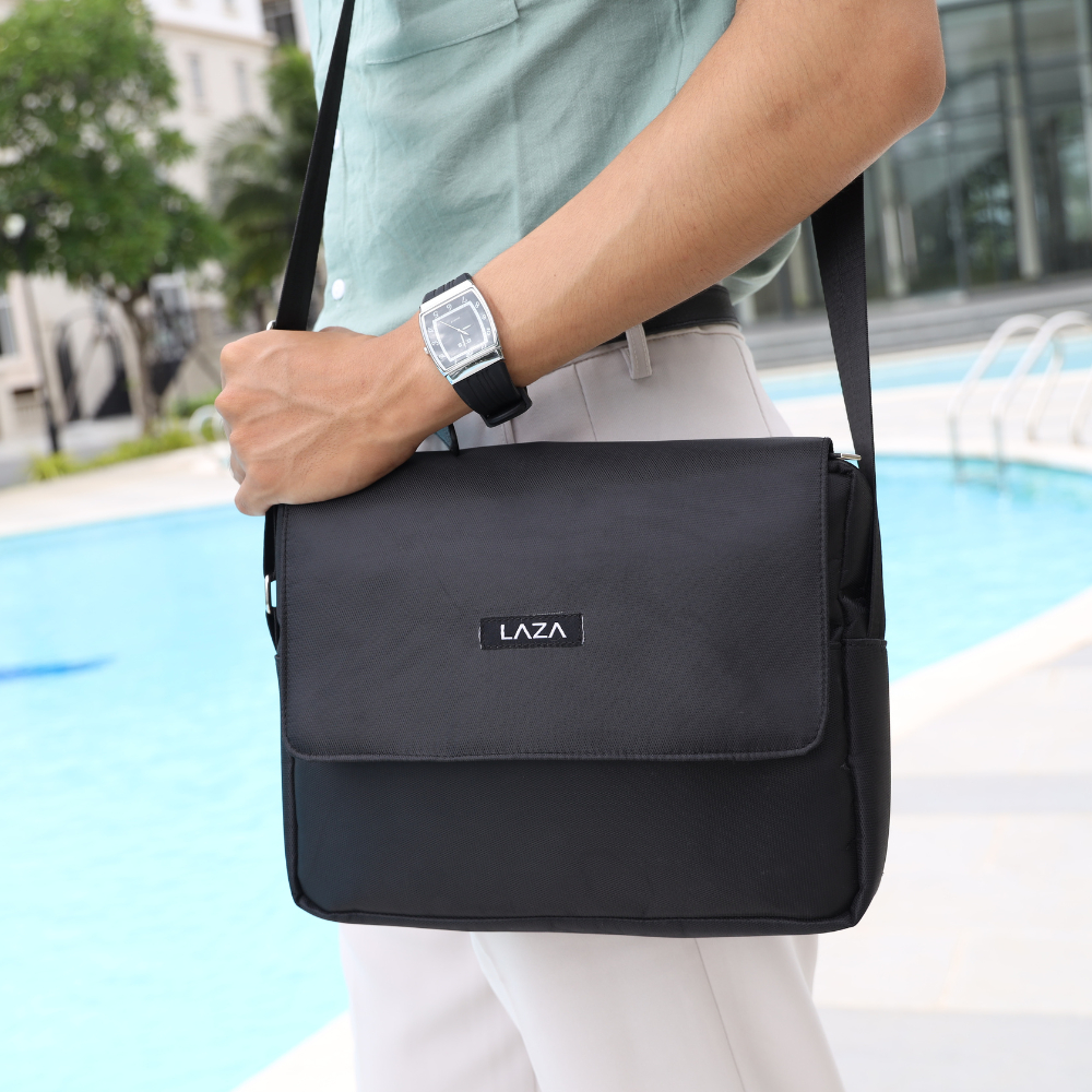 Túi đeo chéo nam thời trang LAZA Mano Bag 513 - Chất liệu Oxford trượt nước cao cấp - Bảo hành trọn đời