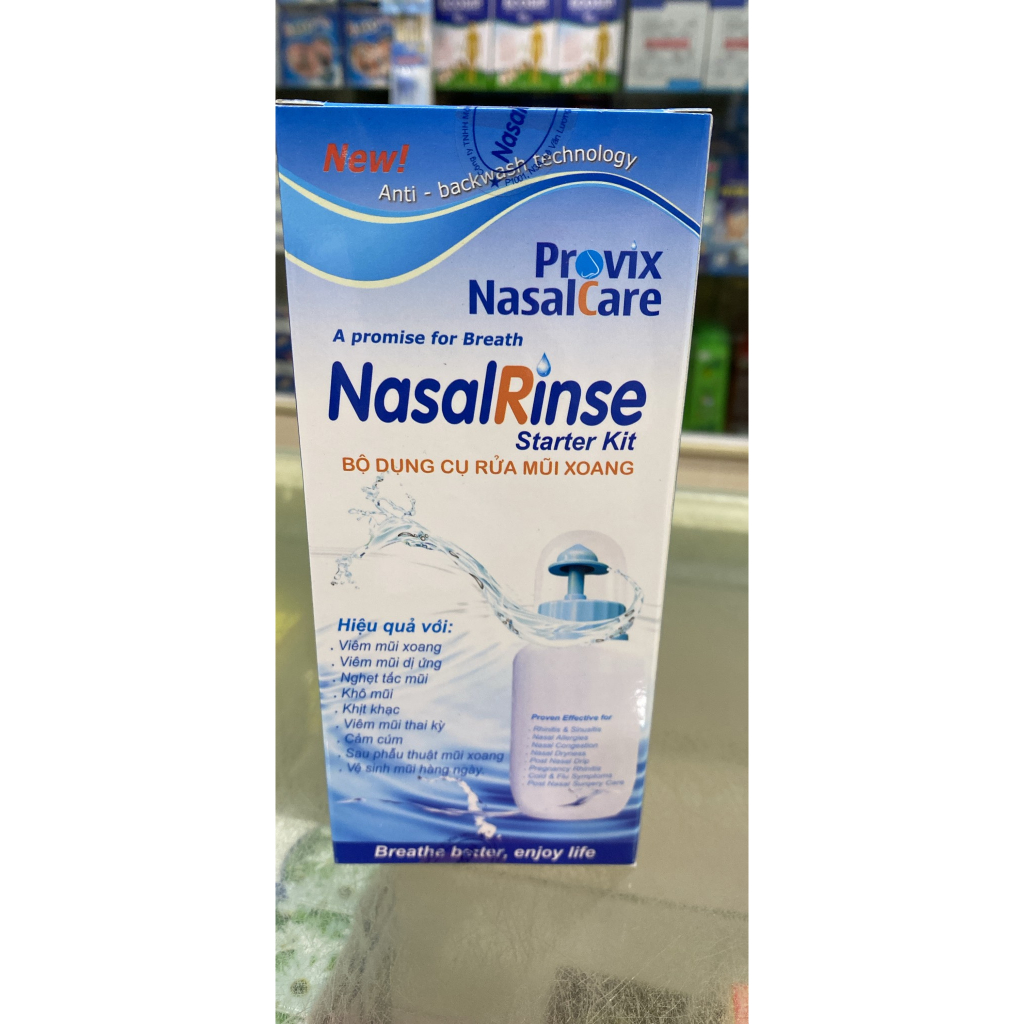Muối Rửa Mũi Nasal Rinse kèm bình