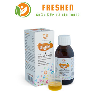 GINKID TĂNG SỨC ĐỀ KHÁNG-Hỗ trợ tăng cường sức đề kháng của trẻ