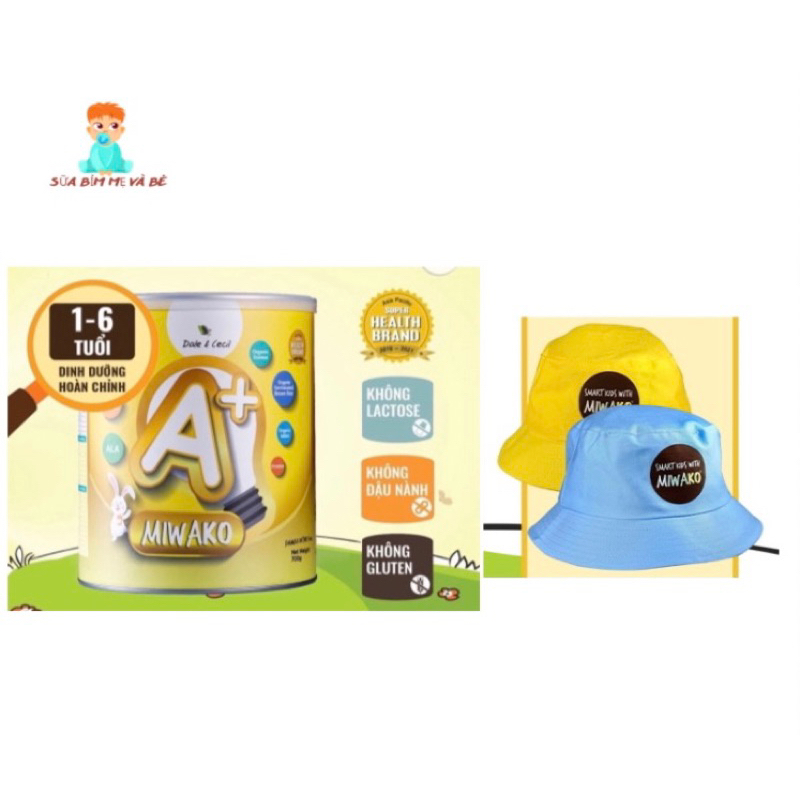Mũ đội cho bé Miwako