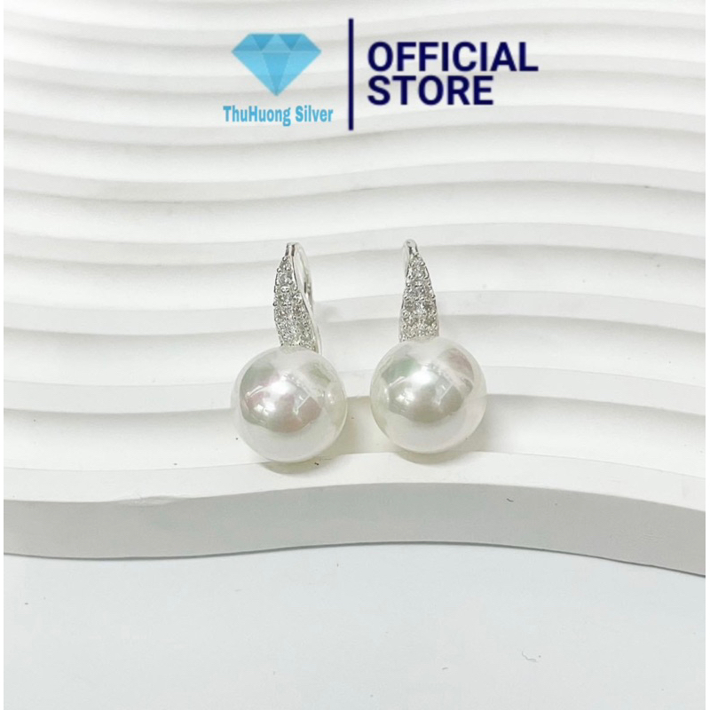 BÔNG TAI MÓC TRAI ĐÍNH ĐÁ NHÂN TẠO CHUẨN BẠC TA