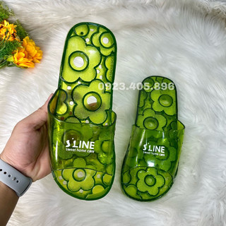 Dép nhựa Sline hàn quốc đi trong nhà tăm, văn phòng, khách sạn chống trơn trượt