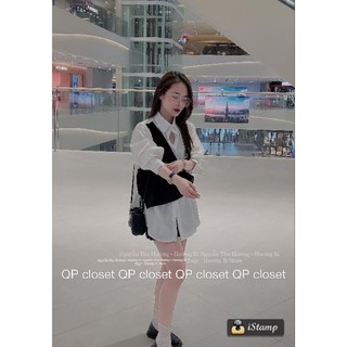 Áo sơ mi cách điệu QP