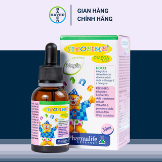 Siro Fitobimbi Omega Junior Bổ Sung Giúp Bé Phát Triển Trí Não Toàn Diện, Tốt Cho Mắt Chai 30ml
