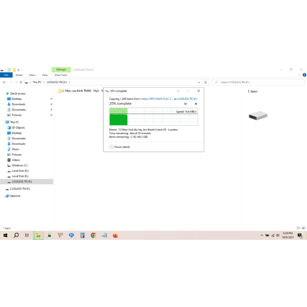 Thẻ nhớ Nhạc Lossless Micro SDXC Sandisk FLAC - WAV - Mp4 - Mp3 Tuyển Chọn Hay 1000 Bài 64Gb