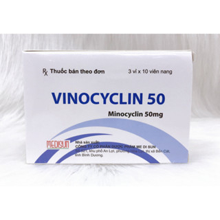 Vinocyclin 50 giúp giảm tình trạng mụn trứng cá - bs Bảo Hân
