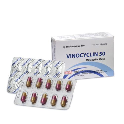 Vinocyclin 50 giúp giảm tình trạng mụn trứng cá - bs Bảo Hân