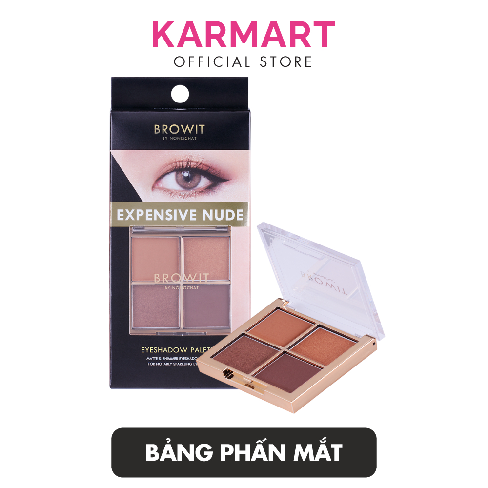 Bảng Phấn Mắt Browit Eyeshadow Palette 1g x 4Colors