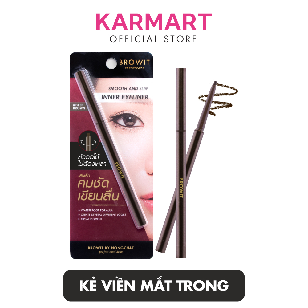 Kẻ Viền Mắt Trong Browit Smooth And Slim Inner Eyeliner 0.1g