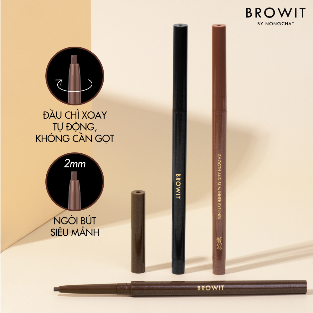 Kẻ Viền Mắt Trong Browit Smooth And Slim Inner Eyeliner 0.1g