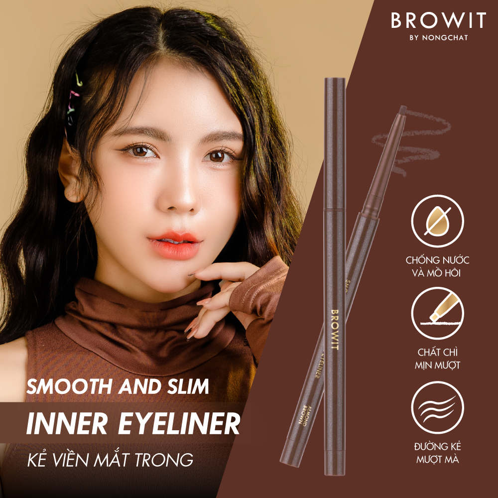 Kẻ Viền Mắt Trong Browit Smooth And Slim Inner Eyeliner 0.1g