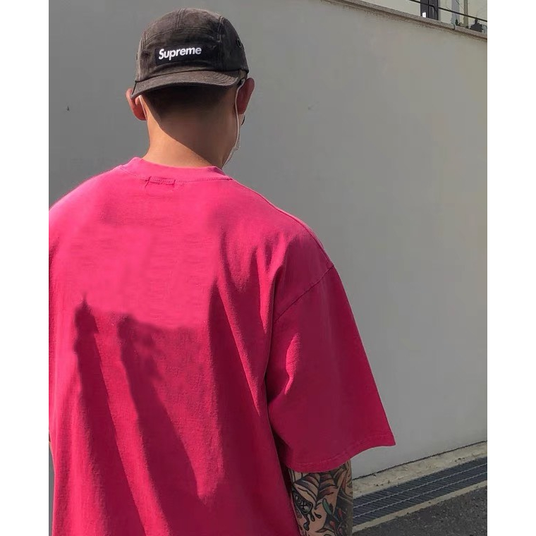 Áo Thun Nam Trơn Màu Hồng Sen Siêu Cá Tính STYLE Phong Cách Đường Phố Thể Thao