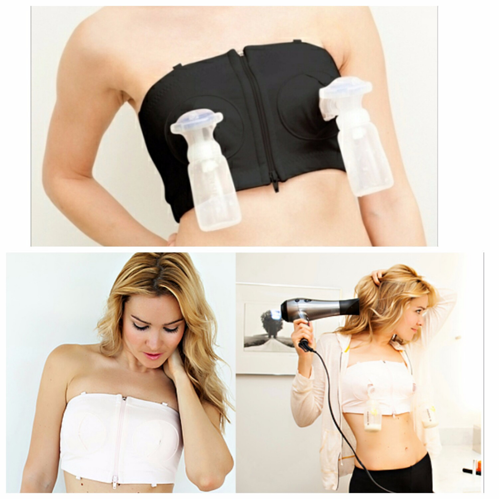 Áo hút sữa rảnh tay tặng kèm dây, ôm chặt bầu ngực hút sữa dễ dàng cho mẹ, chất vải mịn mát thấm hút mồ hôi