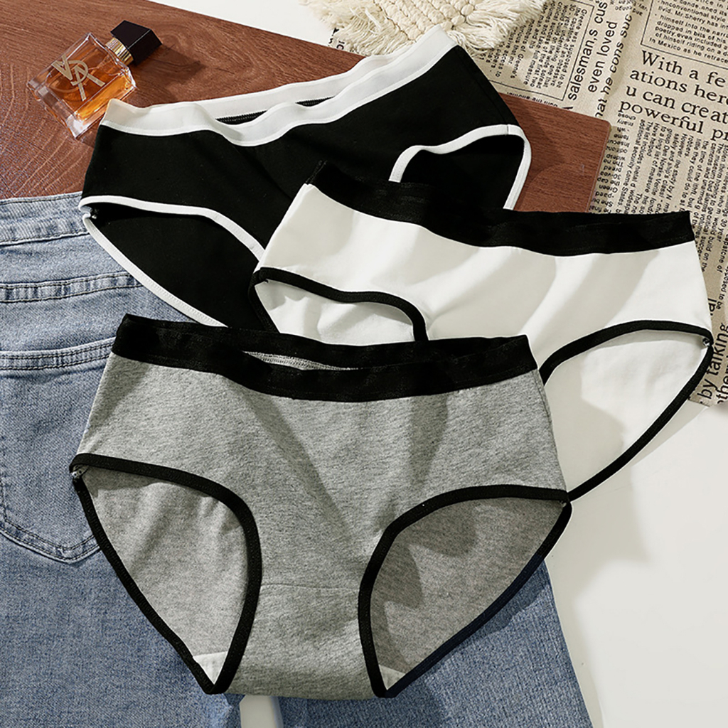 Quần Lót Nữ Cotton Siêu Co Giãn - Quần Chip Nữ Lưng Thun Mềm Mại Ôm Dáng ZANABRA L886