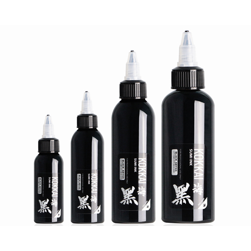 Mực xăm đen chuyên Nhật cổ Kokkai Sumi 30ml