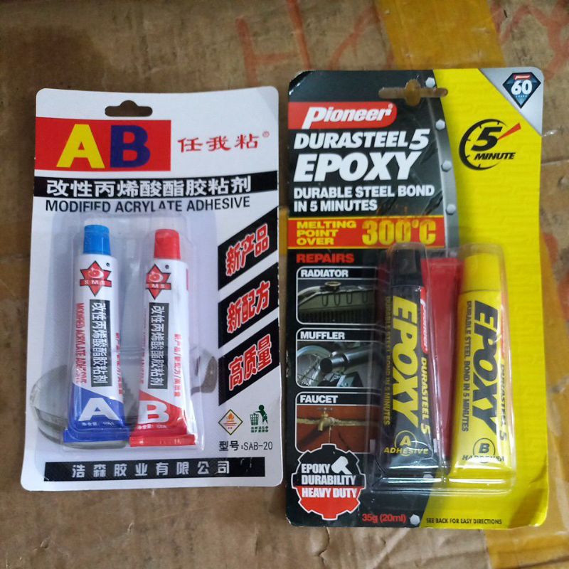 Keo dán kim loại Eboxy chịu nhiệt 300 độ C siêu chắc, siêu bền