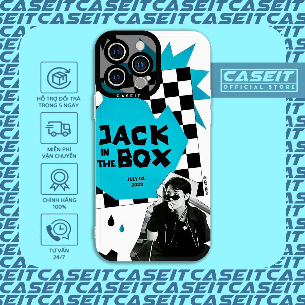 Ốp lưng iphone cạnh vuông Caseit Jhope Kpop Jack in the box 8/8plus/x/xs/11/12/13/14/pro/max/plus/promax