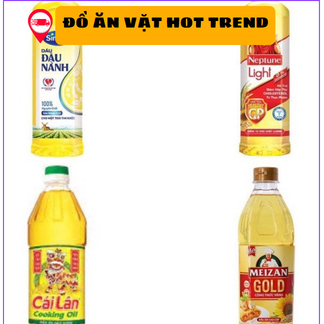 Dầu đậu nành simply/neptune/meizan