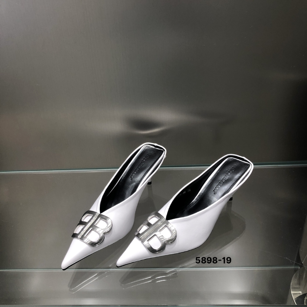 DÉP SỤC NỮ MŨI NHỌN GÓT NHỌN CAO 5CM HÀNG QC FULBOX 5898-19 - HACHI SHOES
