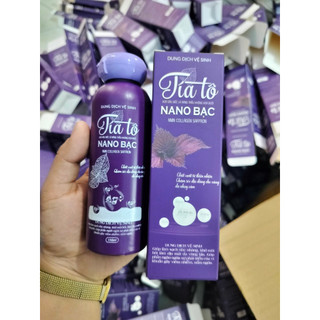 Dung dịch vệ sinh phụ nữ tía tô nano bạc
