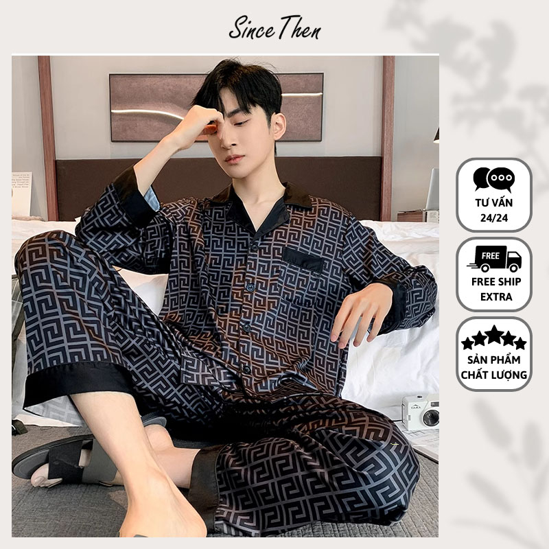 Bộ áo ngủ nam, bộ đồ ngủ pijama nam dài tay, ngắn tay (Kèm ảnh thật) - Since Then