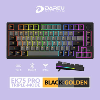 Bàn phím cơ DAREU EK75 Pro (2 sides RGB strip, DareU DREAM sw, Type-C)