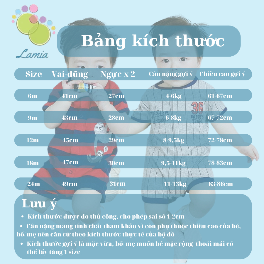 Bộ Body Đùi Romper Mùa Hè Cho Bé Trai Chất Cotton Mềm Mát