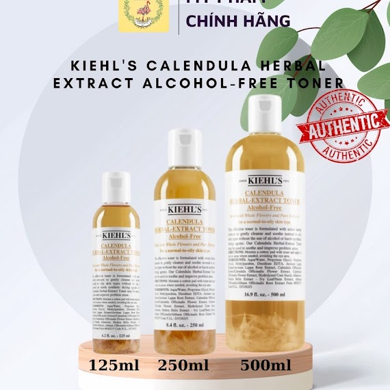 Toner Kiehls Hoa Cúc - Kiehls Calendula Herbal Extract Alcohol-Free Toner 250ml-500ml (autum) | BigBuy360 - bigbuy360.vn