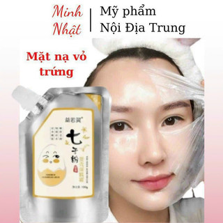 Kem mặt nạ vỏ trứng Seven seed powd nội địa trung 100g