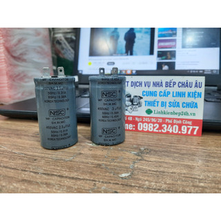 Tụ dầu tụ quạt trần 2.5uF 3uF - 450V