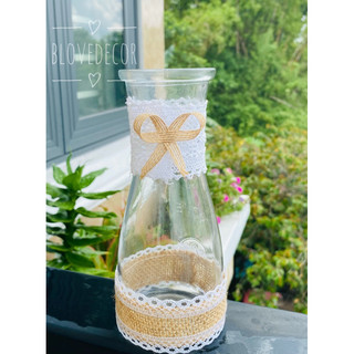Lọ thuỷ tinh trang trí sẵn Love