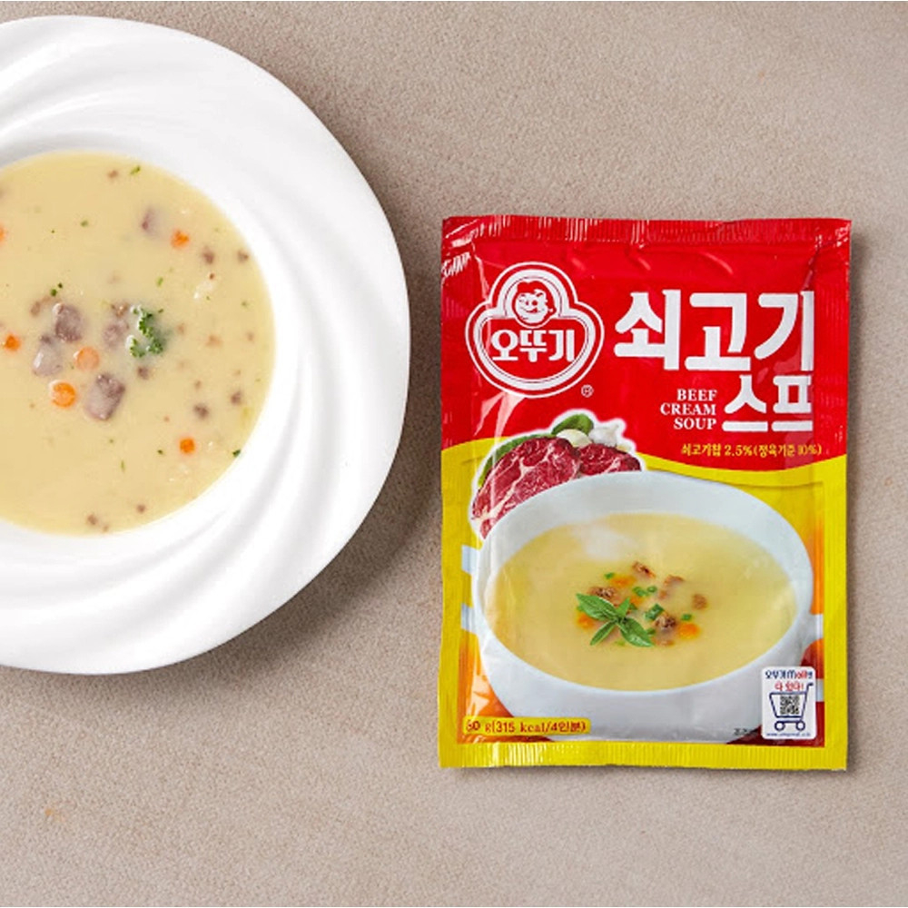 SÚP KEM THỊT BÒ OTTOGI GÓI 80G