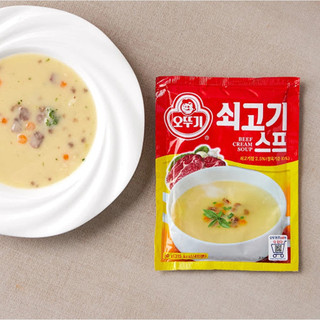 Súp kem thịt bò ottogi gói 80g